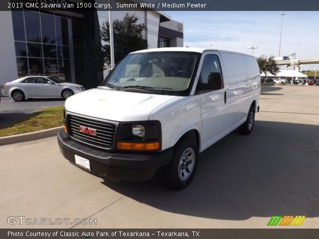 2013 GMC Savana Van 1500 Cargo in Summit White