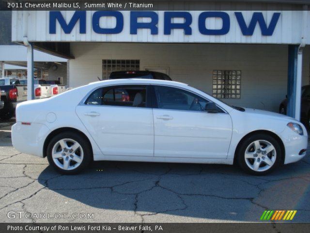 2011 Chevrolet Malibu LS in Summit White
