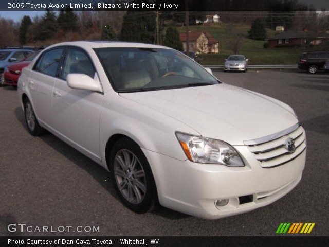 2006 Toyota Avalon Limited in Blizzard White Pearl