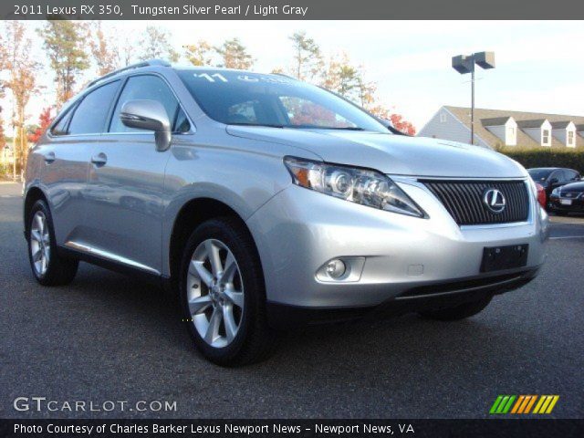 2011 Lexus RX 350 in Tungsten Silver Pearl