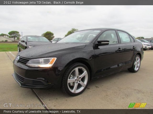 2012 Volkswagen Jetta TDI Sedan in Black