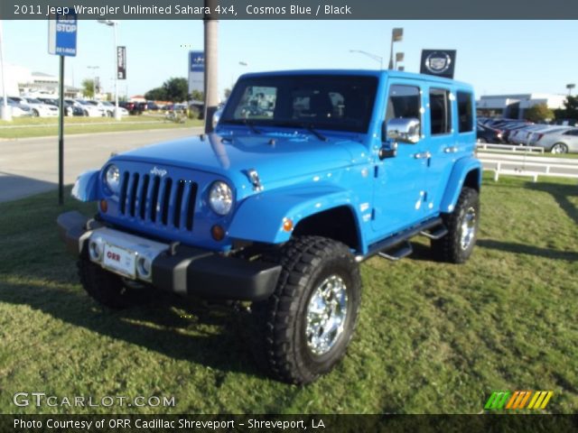 2011 Jeep Wrangler Unlimited Sahara 4x4 in Cosmos Blue