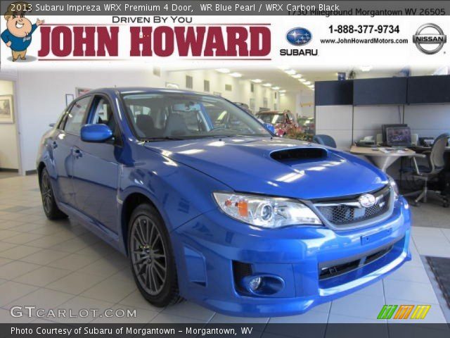 2013 Subaru Impreza WRX Premium 4 Door in WR Blue Pearl