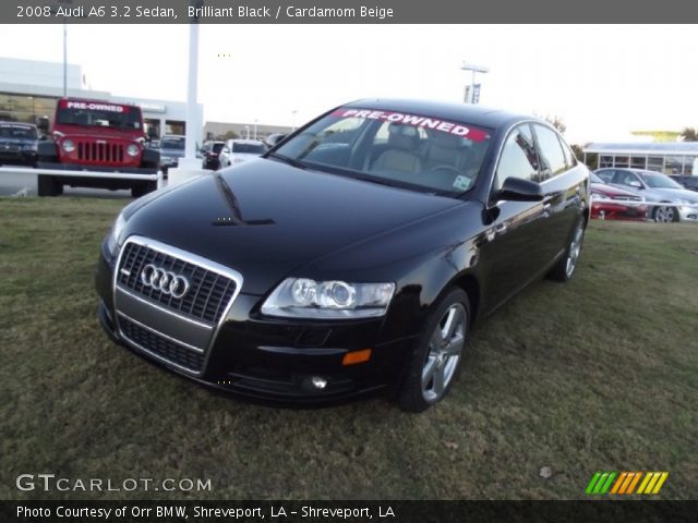 2008 Audi A6 3.2 Sedan in Brilliant Black