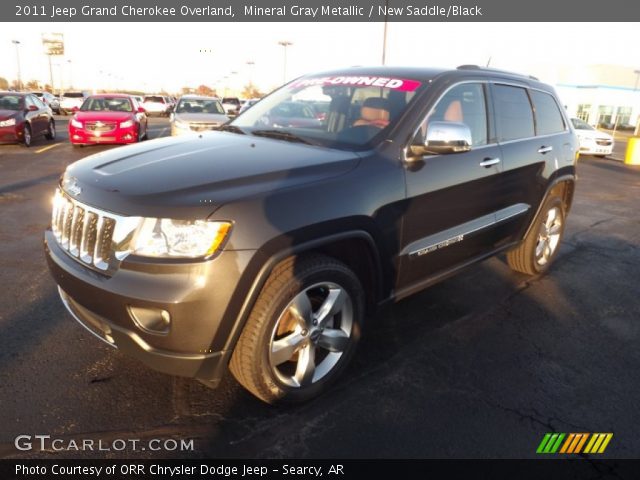 2011 Jeep Grand Cherokee Overland in Mineral Gray Metallic