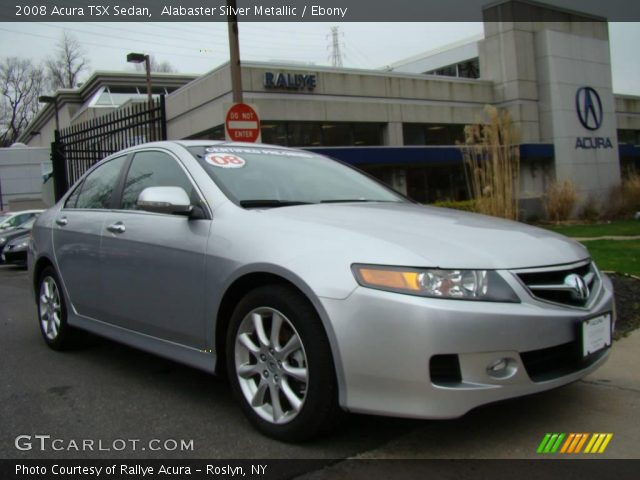 2008 Acura TSX Sedan in Alabaster Silver Metallic