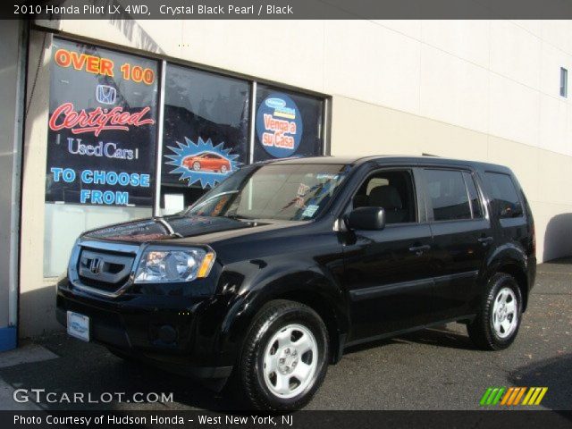 2010 Honda Pilot LX 4WD in Crystal Black Pearl