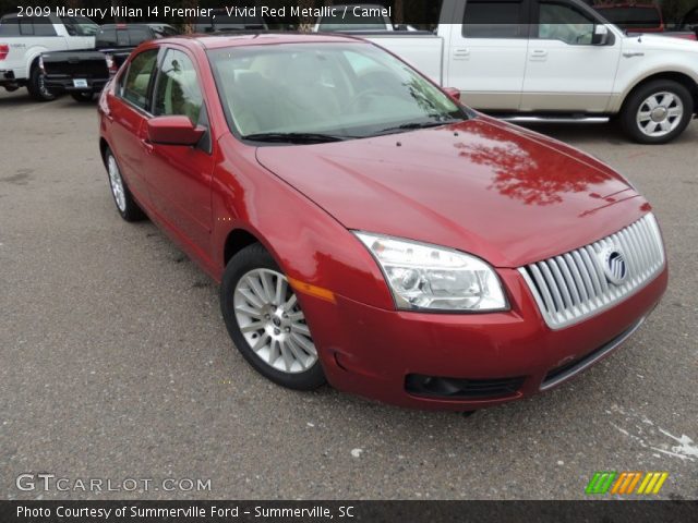 2009 Mercury Milan I4 Premier in Vivid Red Metallic