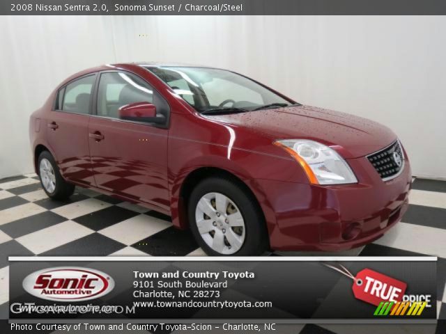 2008 Nissan Sentra 2.0 in Sonoma Sunset