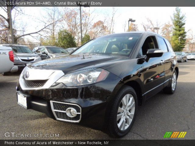 2011 Acura RDX SH-AWD in Crystal Black Pearl