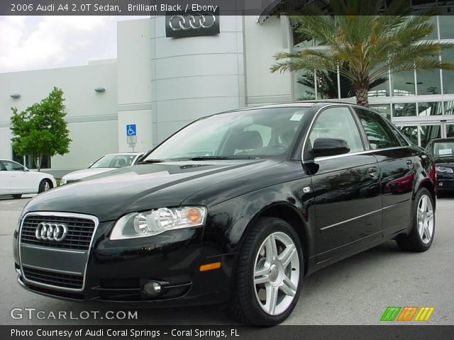 2006 Audi A4 2.0T Sedan in Brilliant Black