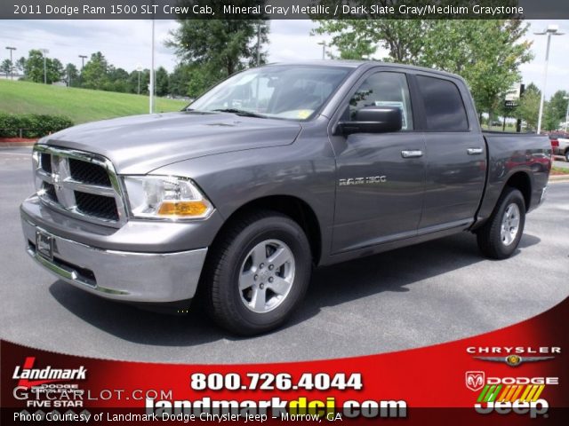 2011 Dodge Ram 1500 SLT Crew Cab in Mineral Gray Metallic