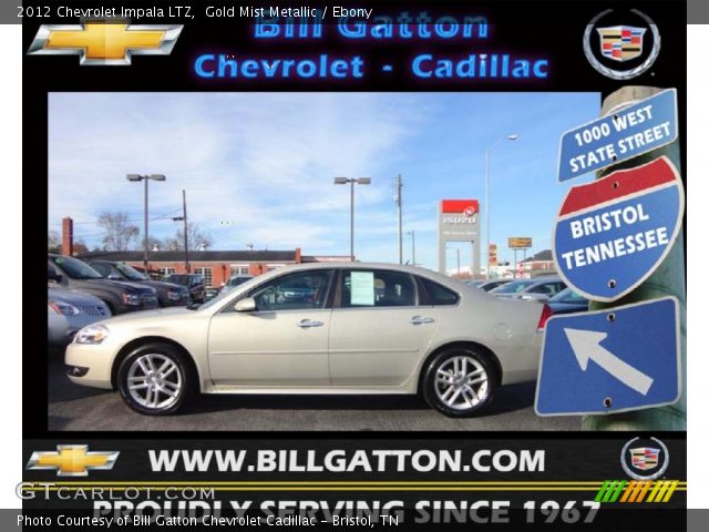 2012 Chevrolet Impala LTZ in Gold Mist Metallic