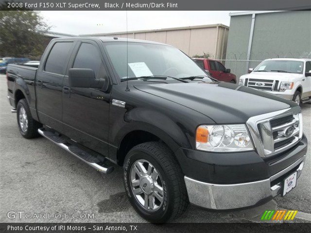 2008 Ford F150 XLT SuperCrew in Black