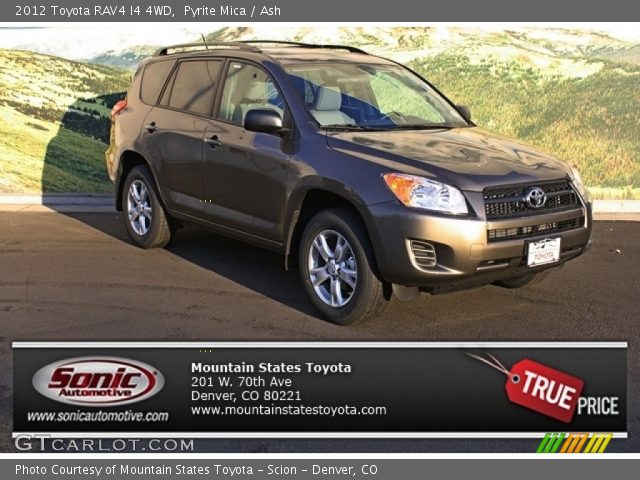 2012 Toyota RAV4 I4 4WD in Pyrite Mica