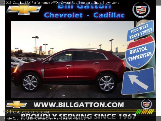 2013 Cadillac SRX Performance AWD in Crystal Red Tintcoat