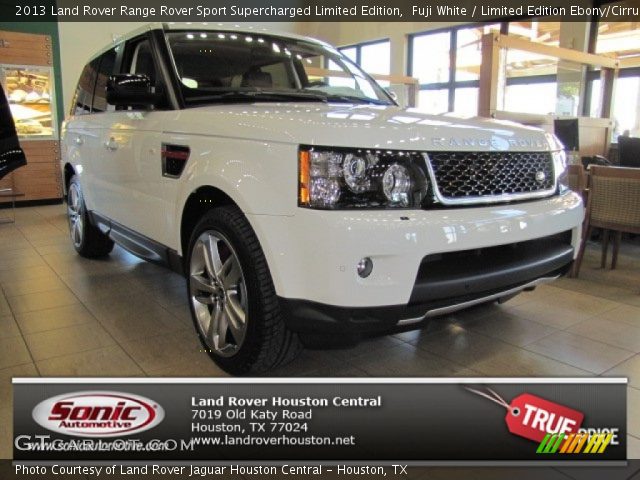 2013 Land Rover Range Rover Sport Supercharged Limited Edition in Fuji White