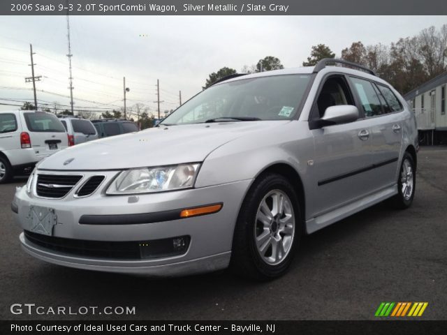 2006 Saab 9-3 2.0T SportCombi Wagon in Silver Metallic