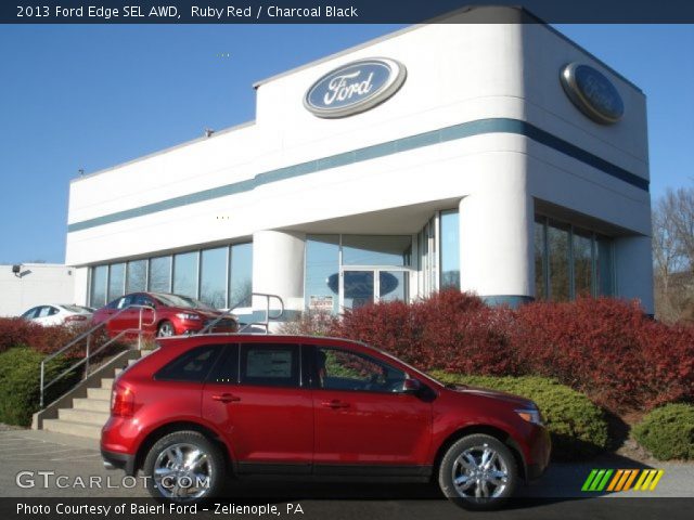 2013 Ford Edge SEL AWD in Ruby Red