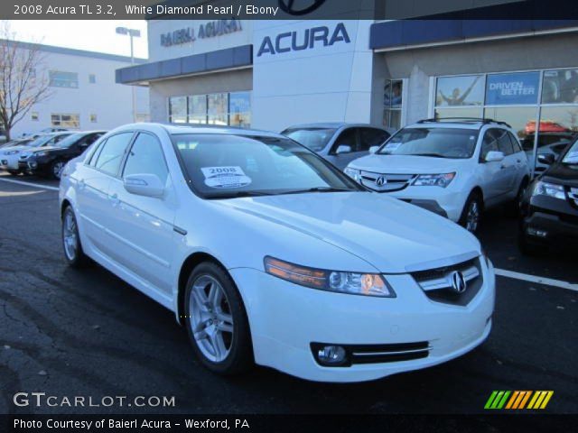 2008 Acura TL 3.2 in White Diamond Pearl