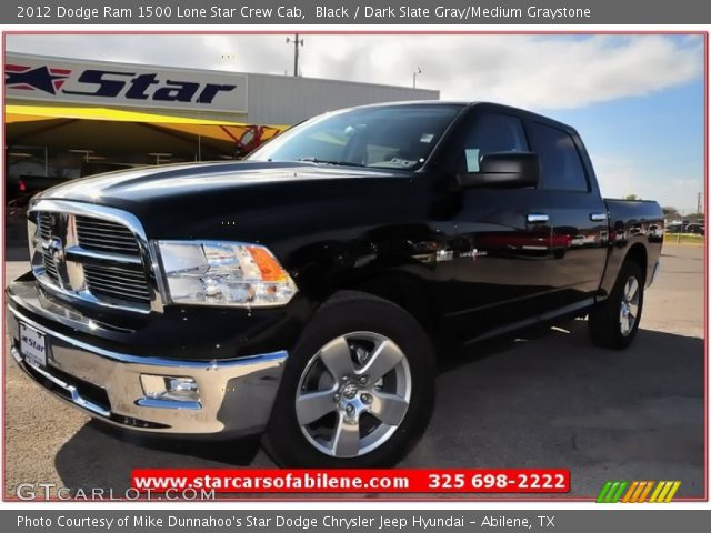 2012 Dodge Ram 1500 Lone Star Crew Cab in Black