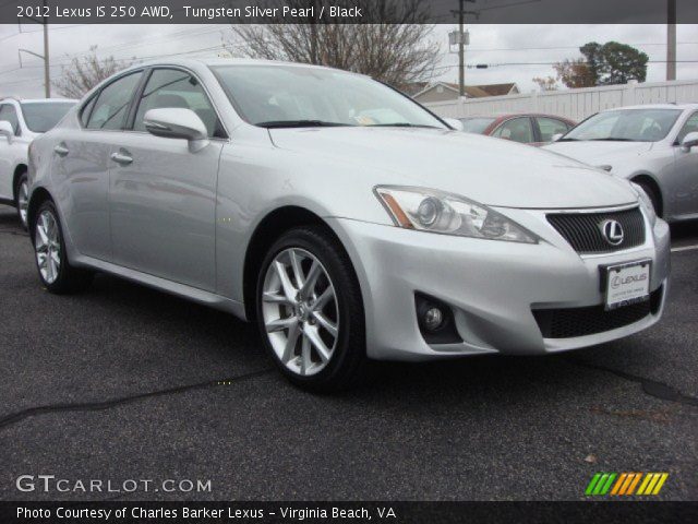 2012 Lexus IS 250 AWD in Tungsten Silver Pearl