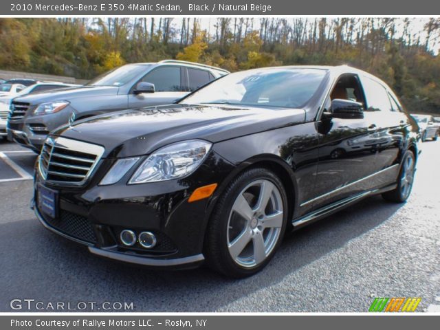 2010 Mercedes-Benz E 350 4Matic Sedan in Black