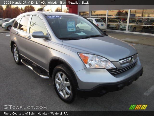 2008 Honda CR-V EX-L 4WD in Whistler Silver Metallic
