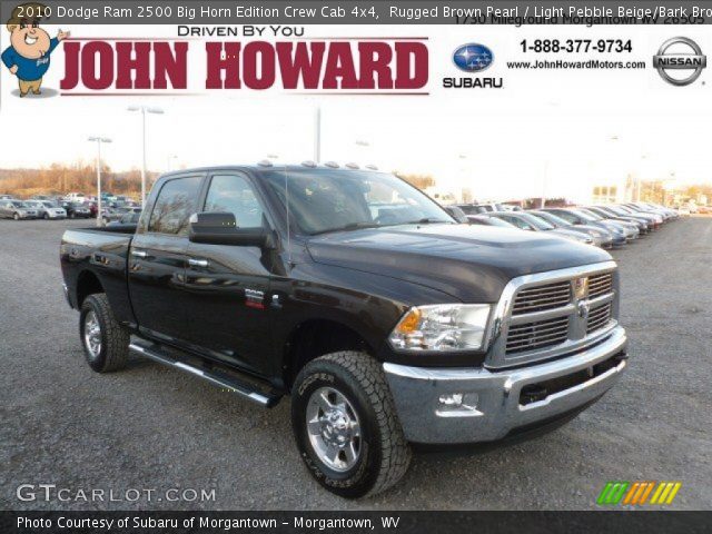 2010 Dodge Ram 2500 Big Horn Edition Crew Cab 4x4 in Rugged Brown Pearl
