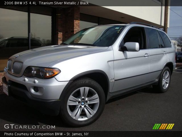 2006 BMW X5 4.4i in Titanium Silver Metallic