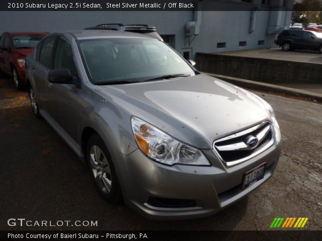 2010 Subaru Legacy 2.5i Sedan in Steel Silver Metallic