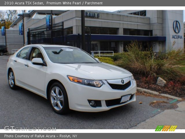 2010 Acura TSX Sedan in Premium White Pearl