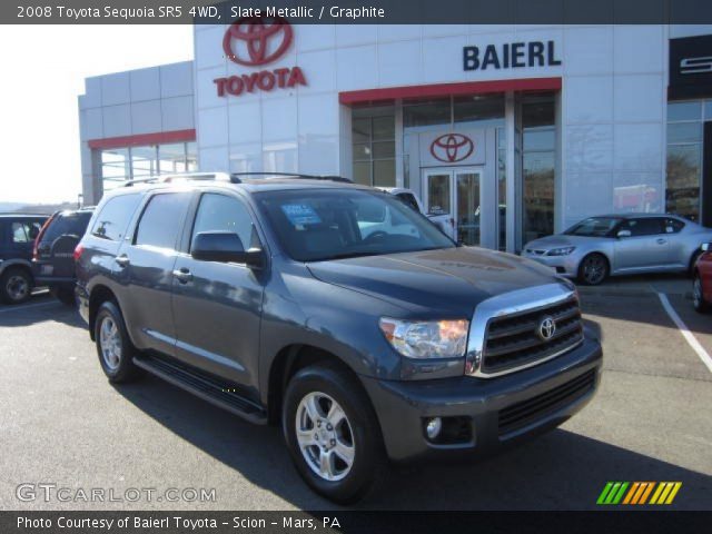 2008 Toyota Sequoia SR5 4WD in Slate Metallic