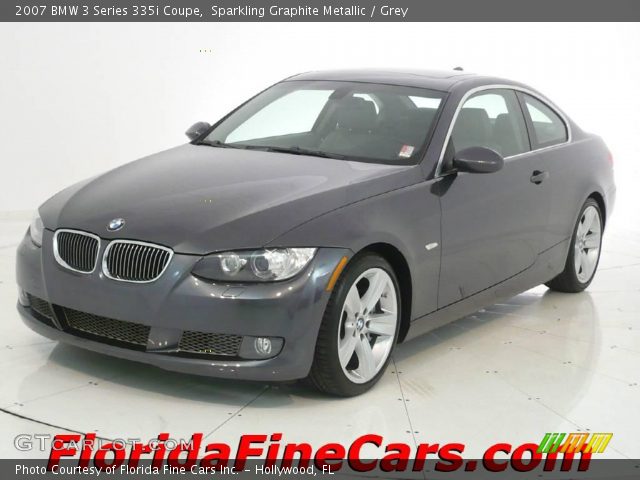 2007 BMW 3 Series 335i Coupe in Sparkling Graphite Metallic