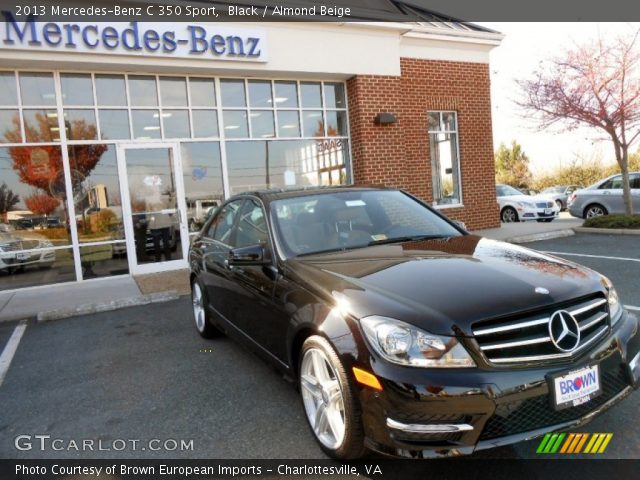 2013 Mercedes-Benz C 350 Sport in Black