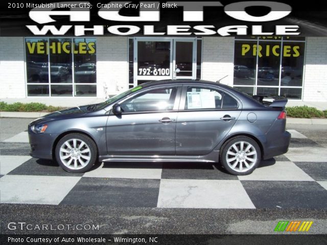 2010 Mitsubishi Lancer GTS in Graphite Gray Pearl