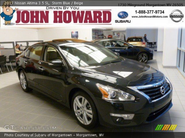 2013 Nissan Altima 3.5 SL in Storm Blue