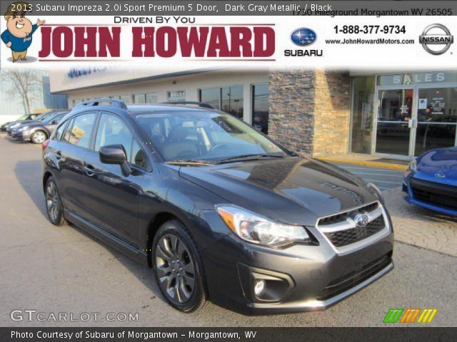 2013 Subaru Impreza 2.0i Sport Premium 5 Door in Dark Gray Metallic