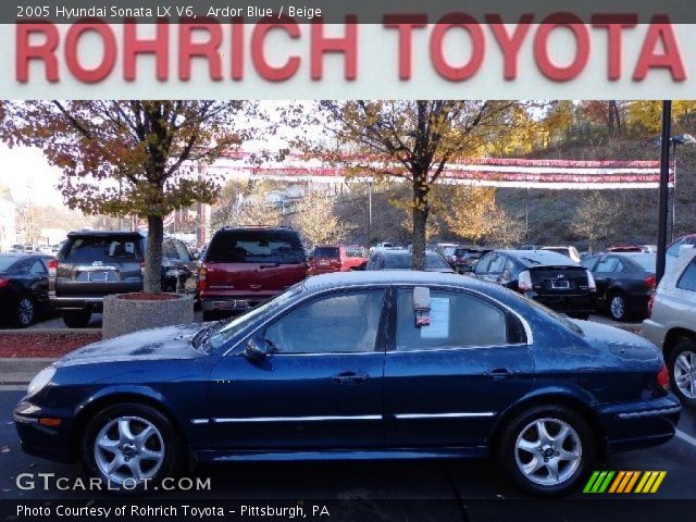 2005 Hyundai Sonata LX V6 in Ardor Blue