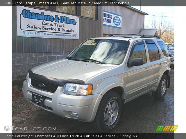 2003 Ford Escape Limited 4WD in Gold Ash Metallic