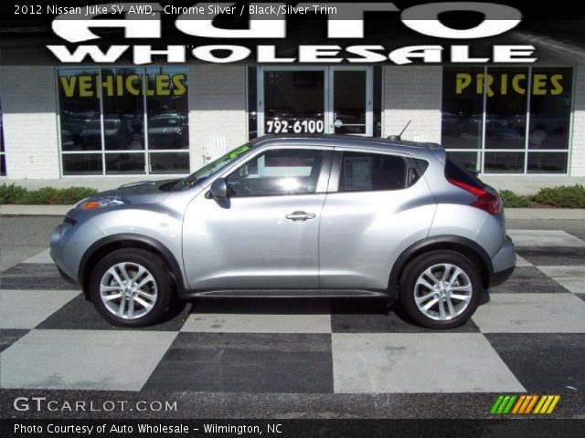 2012 Nissan Juke SV AWD in Chrome Silver