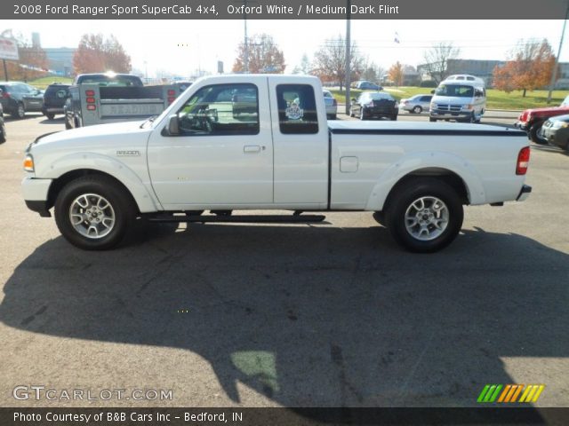 2008 Ford Ranger Sport SuperCab 4x4 in Oxford White