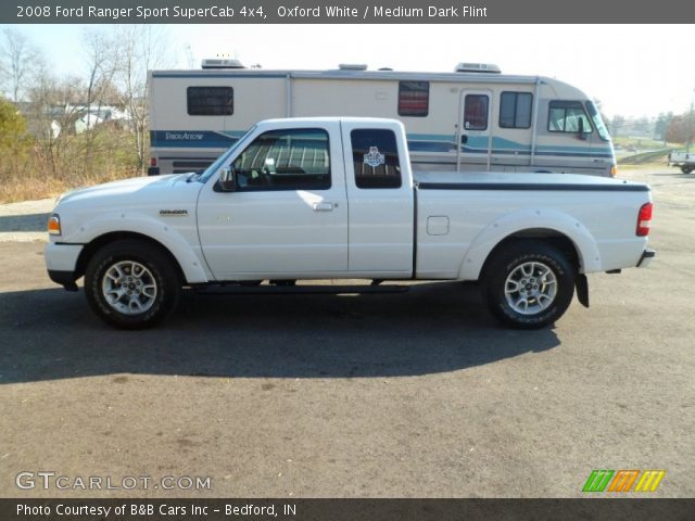 2008 Ford Ranger Sport SuperCab 4x4 in Oxford White
