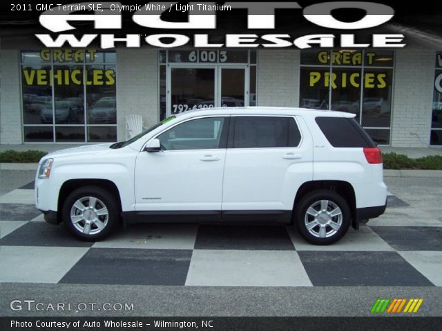 2011 GMC Terrain SLE in Olympic White