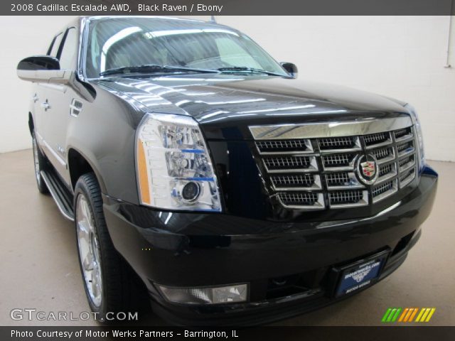 2008 Cadillac Escalade AWD in Black Raven
