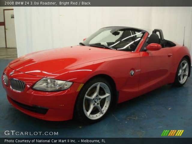 2008 BMW Z4 3.0si Roadster in Bright Red