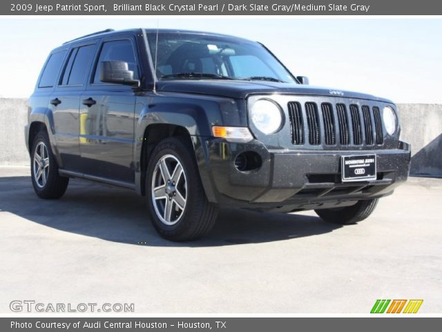 2009 Jeep Patriot Sport in Brilliant Black Crystal Pearl