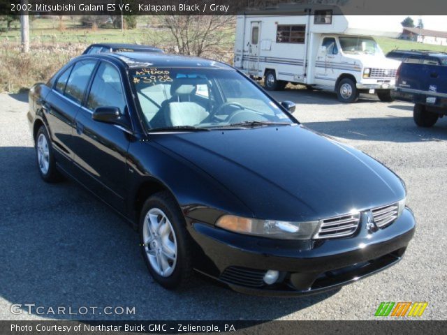 2002 Mitsubishi Galant ES V6 in Kalapana Black