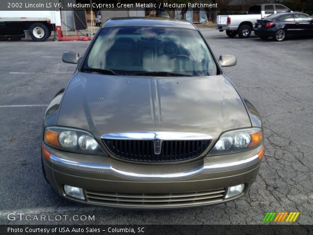 2002 Lincoln LS V6 in Medium Cypress Green Metallic