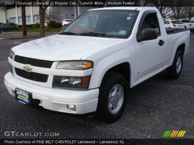 2007 Chevrolet Colorado LS Regular Cab in Summit White